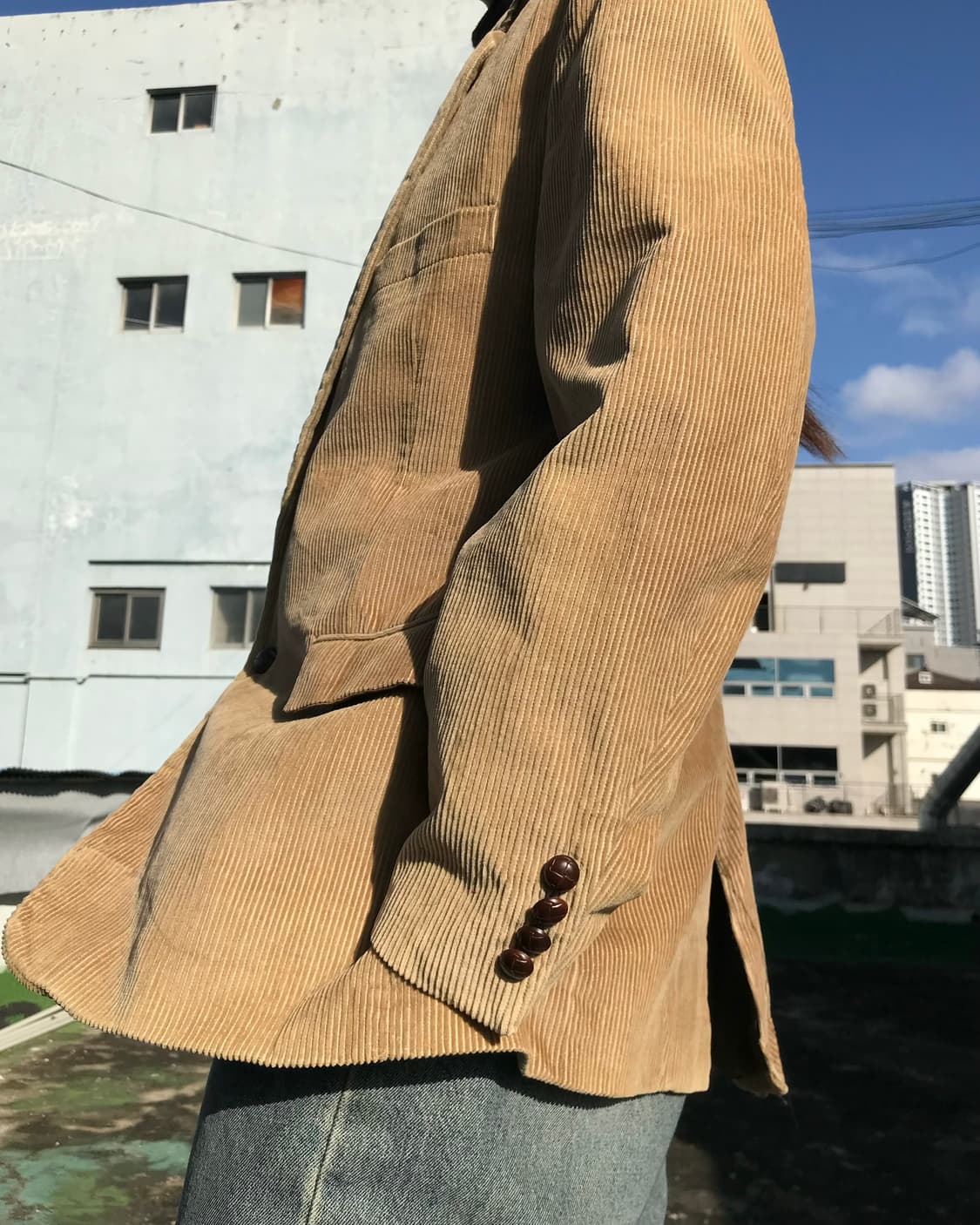 빈티지 골덴 블레이저 상품이미지4