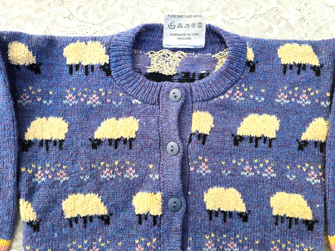 영국 핸드메이드 셔틀랜드울  아동복  상품이미지4