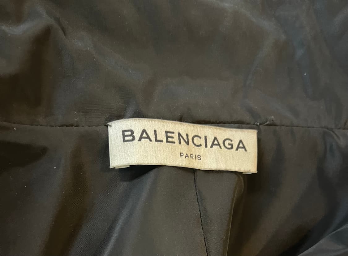 발렌시아가 블랙 야상 바람막이 상품이미지7