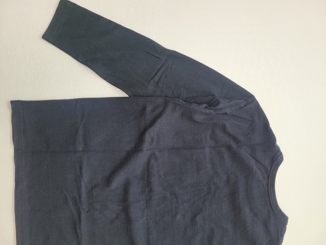 스파오 SPAO 남자 긴팔 라운드티 XL 블랙 상품이미지9