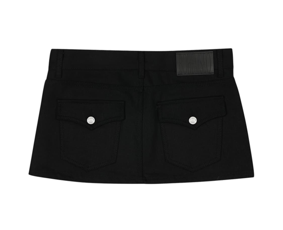 보헤미안서울 미니스커트 블랙 s 새상품 보헴서 상품이미지2