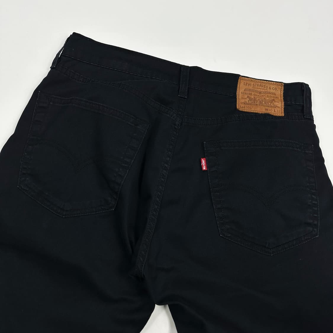 리바이스 505 오리지널 흑청 블랙진 치노팬츠 (30인치) 상품이미지5