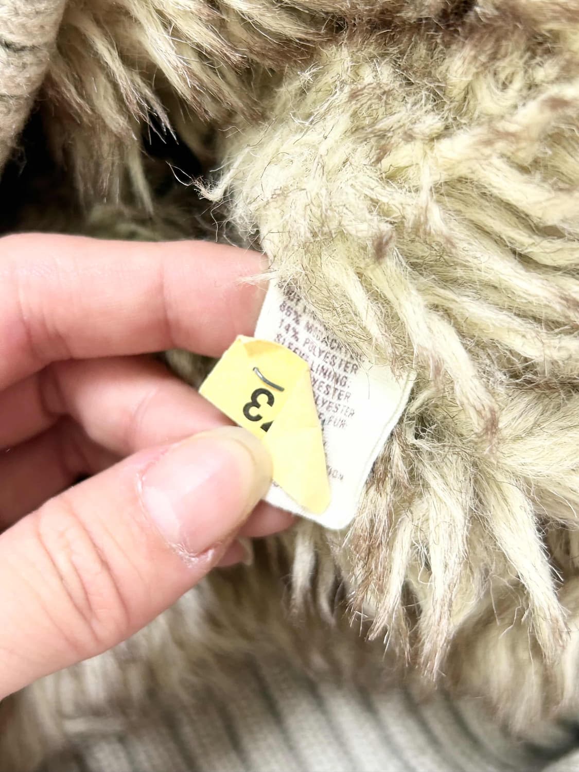 아베크롬비 핑크순록 연베이지 울프죠 점퍼 상품이미지9