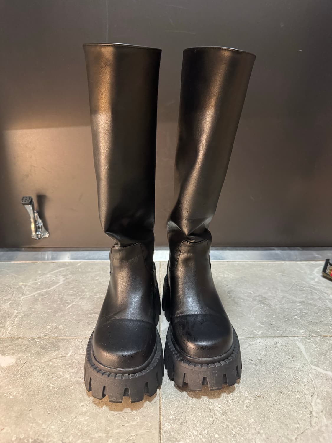 블랙업 롱부츠 230 상품이미지1