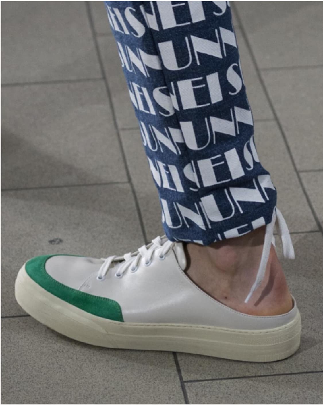 16ss SUNNEI 써네이 사보 그린 뮬 OG 260mm 상품이미지9