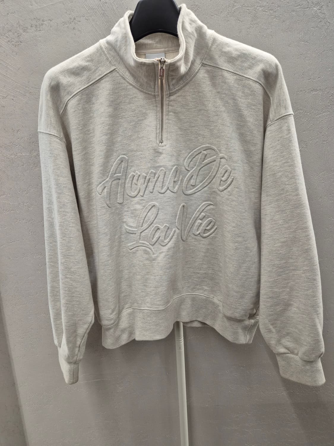 아크메드라비 하프집업 맨투맨 2사이즈 상품이미지2