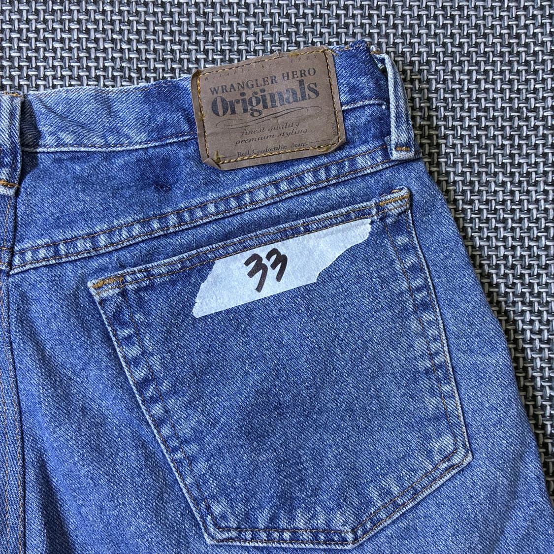 빈티지 Wrangler hero originals 데님 하프팬츠(kold 상품이미지7