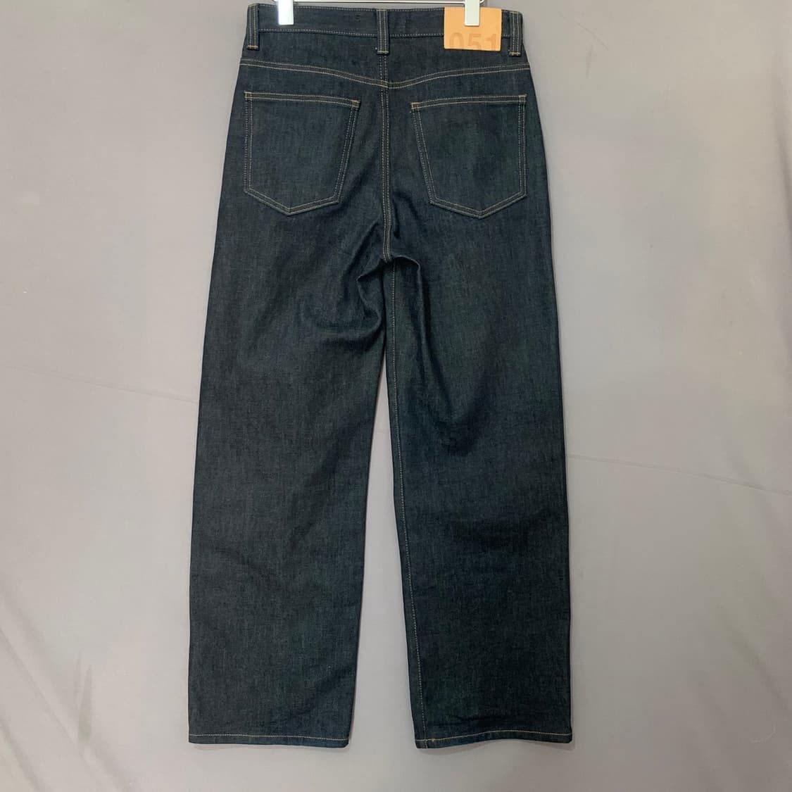 29인치 플랙 스텝 051 와이드 생지 데님팬츠 청바지 상품이미지3