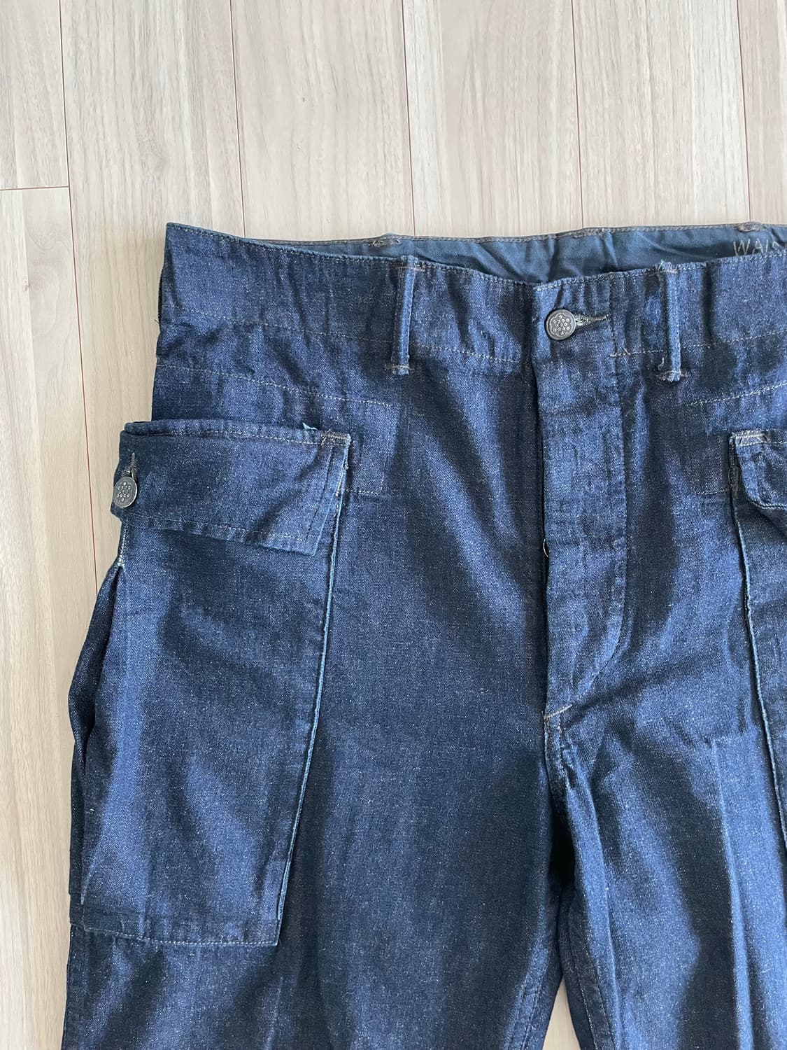 RRL 페니모어 코튼린넨 인디고 카고팬츠(31x32) 상품이미지2