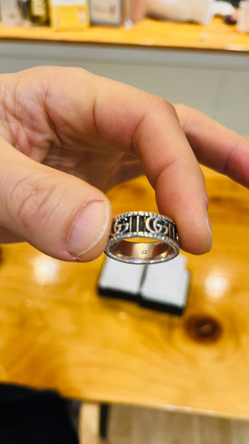 구찌 마몬트 반지(22호),  인터로킹 페이즐리 반지(24호) 상품이미지7