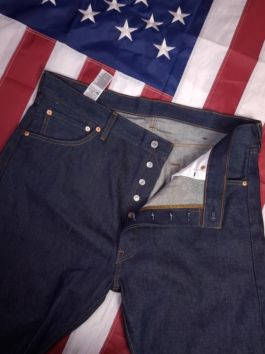 새제품 오리지날 리바이스 501 리지드 데님진 상품이미지4