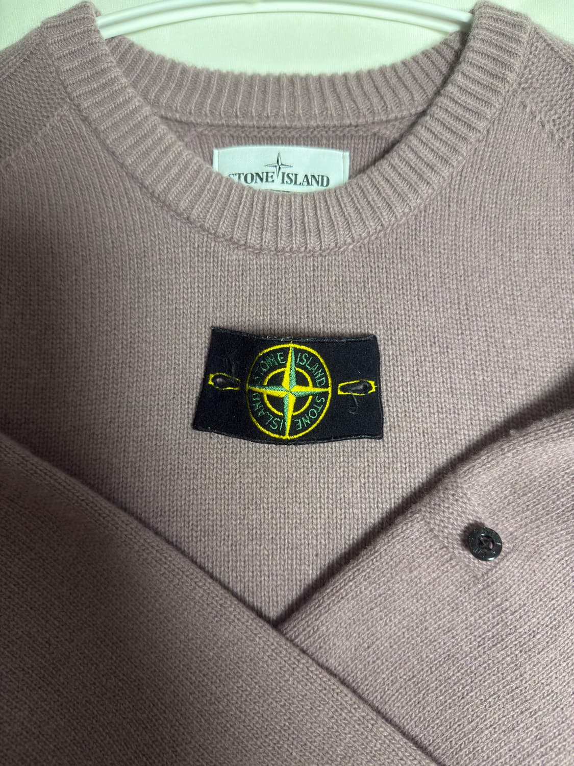 스톤아일랜드 울 니트 크루넥 상품이미지1