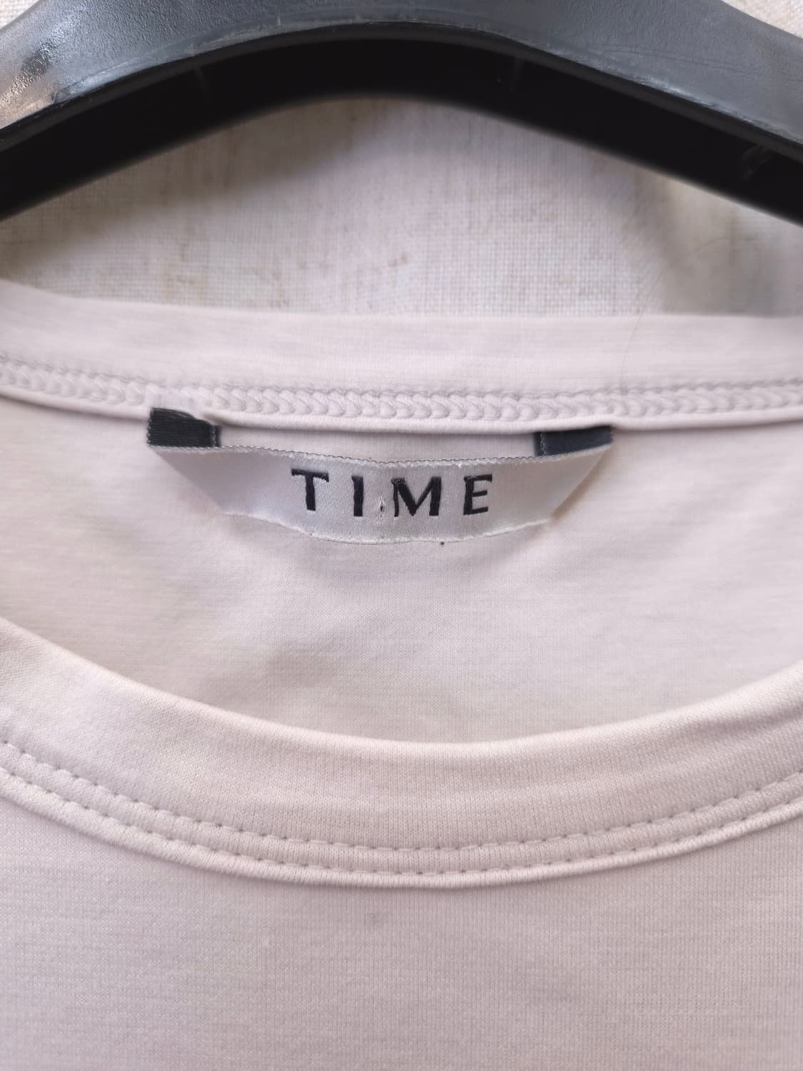 타임 반팔 티셔츠 연그레이 상품이미지2