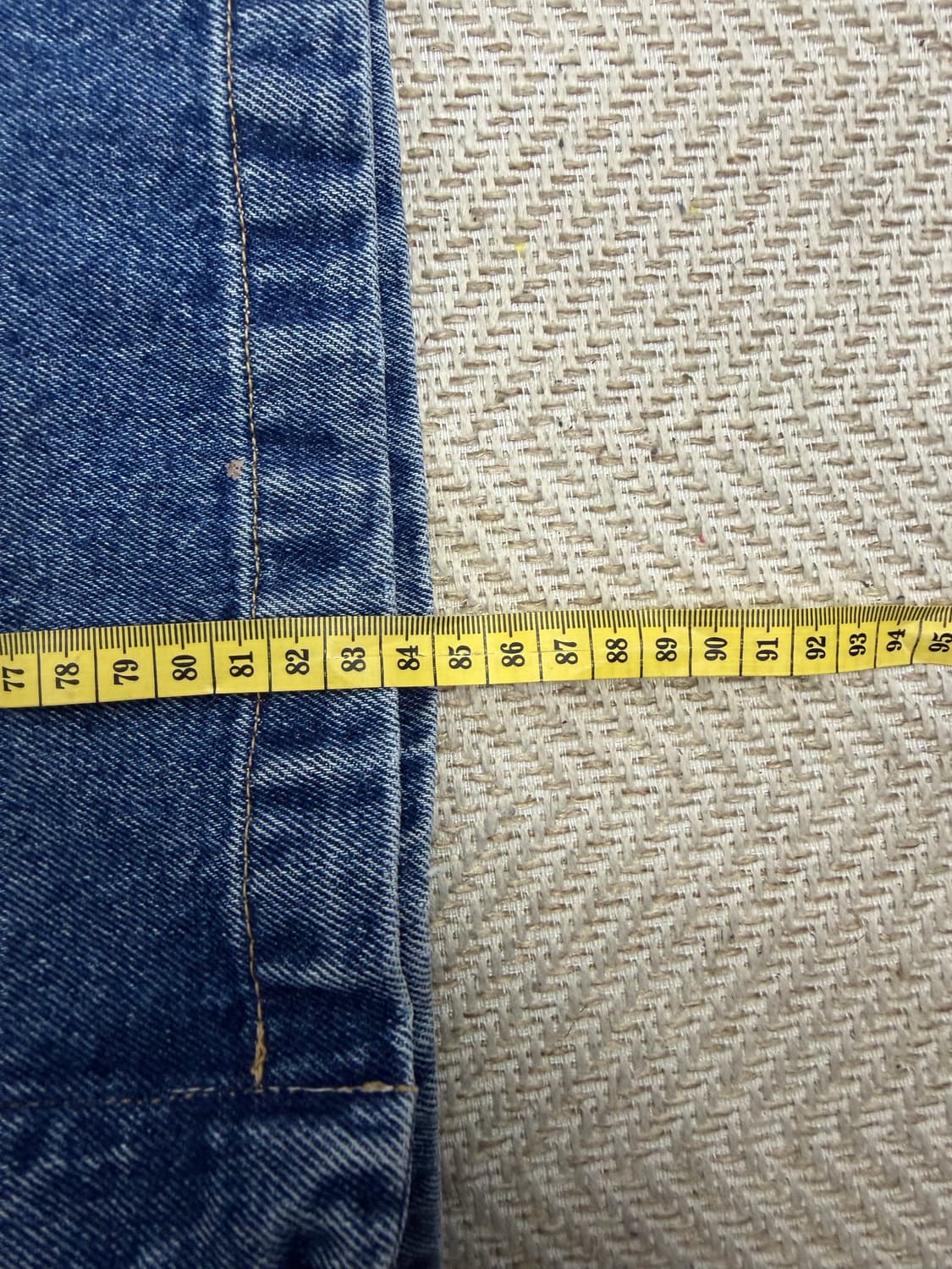 정품) 아미 남성 파리스 오버핏 데님 자켓 L 상품이미지10