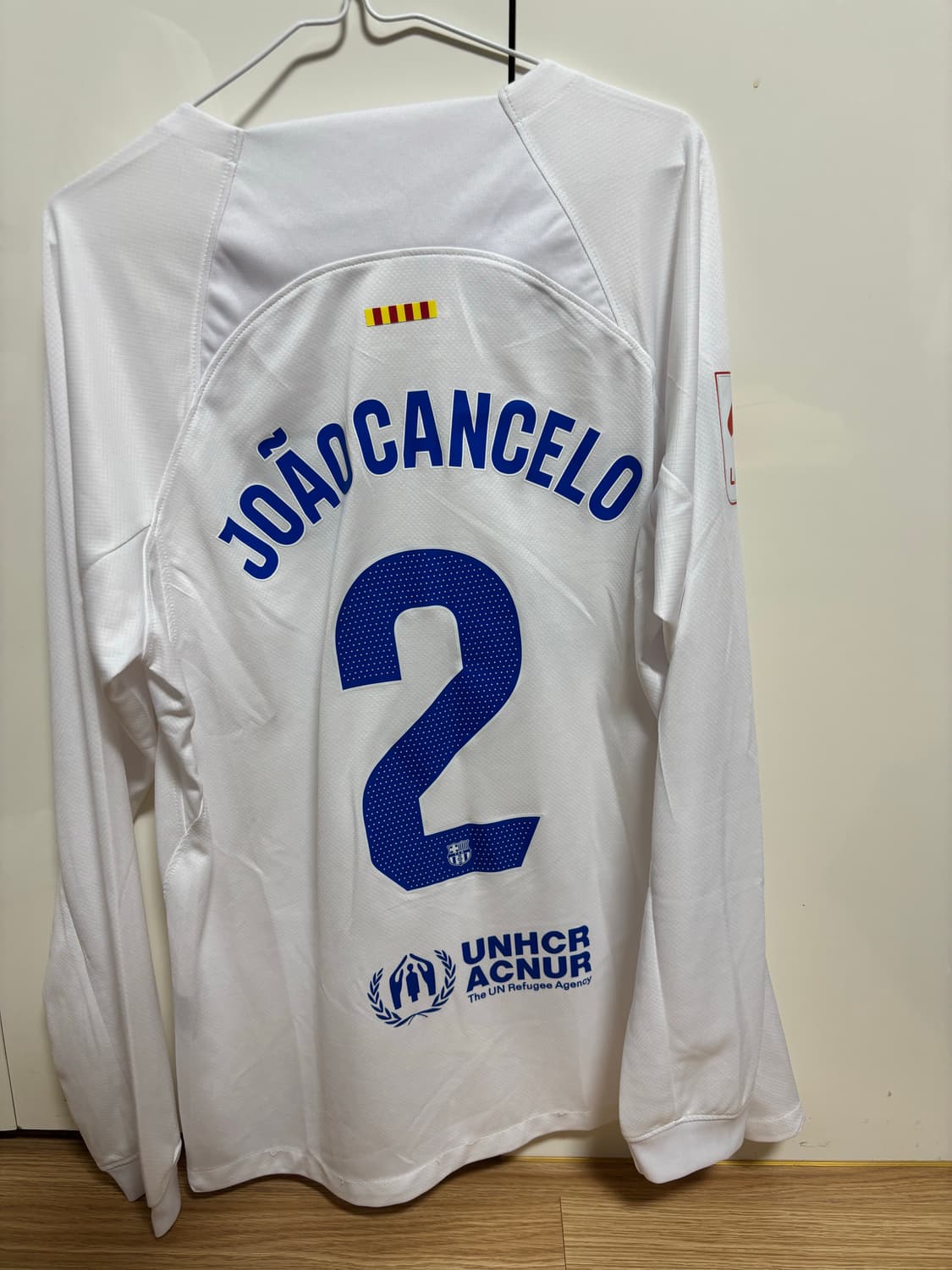 나이키 fc바르셀로나 23-24 어웨이 긴팔 유니폼 상품이미지2