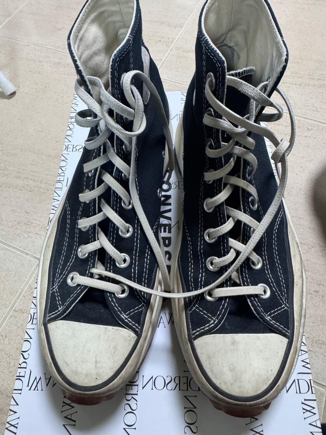 Jw앤더슨 컨버스 런스타하이크 280사이즈 상품이미지1