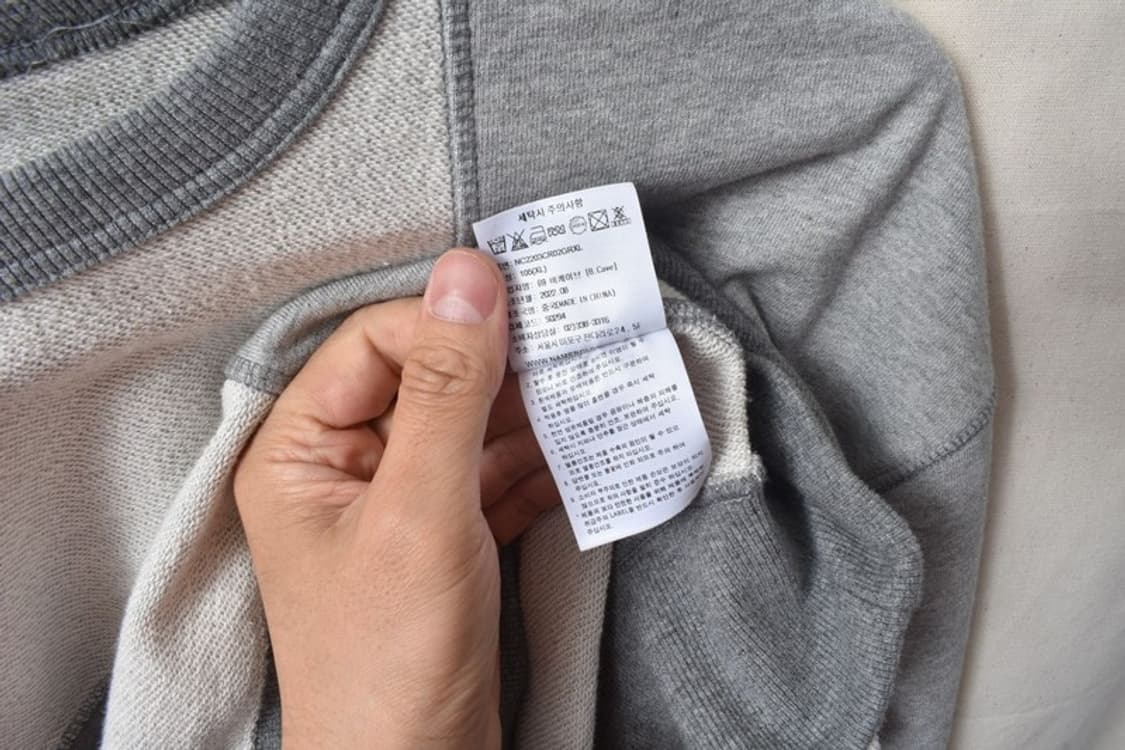 네이머 클로딩 패치 맨투맨 XL M0193 상품이미지8