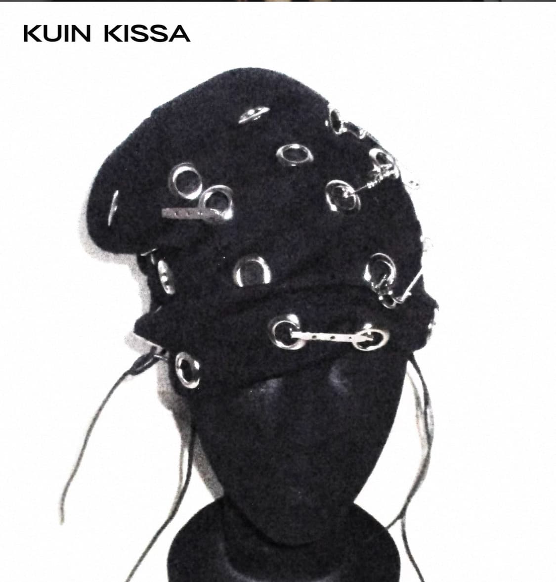 Kuin kissa 비니 펑크 클립 락시크 모자 y2k 빈티지 상품이미지6