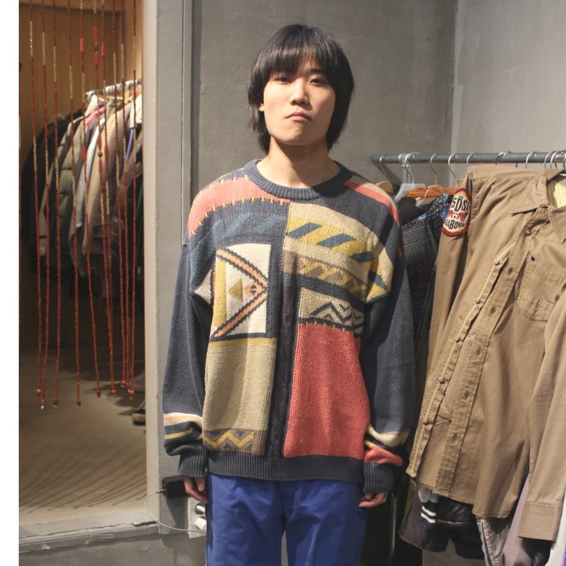 Made in 이태리 핸드크래프팅 자수니트 상품이미지4