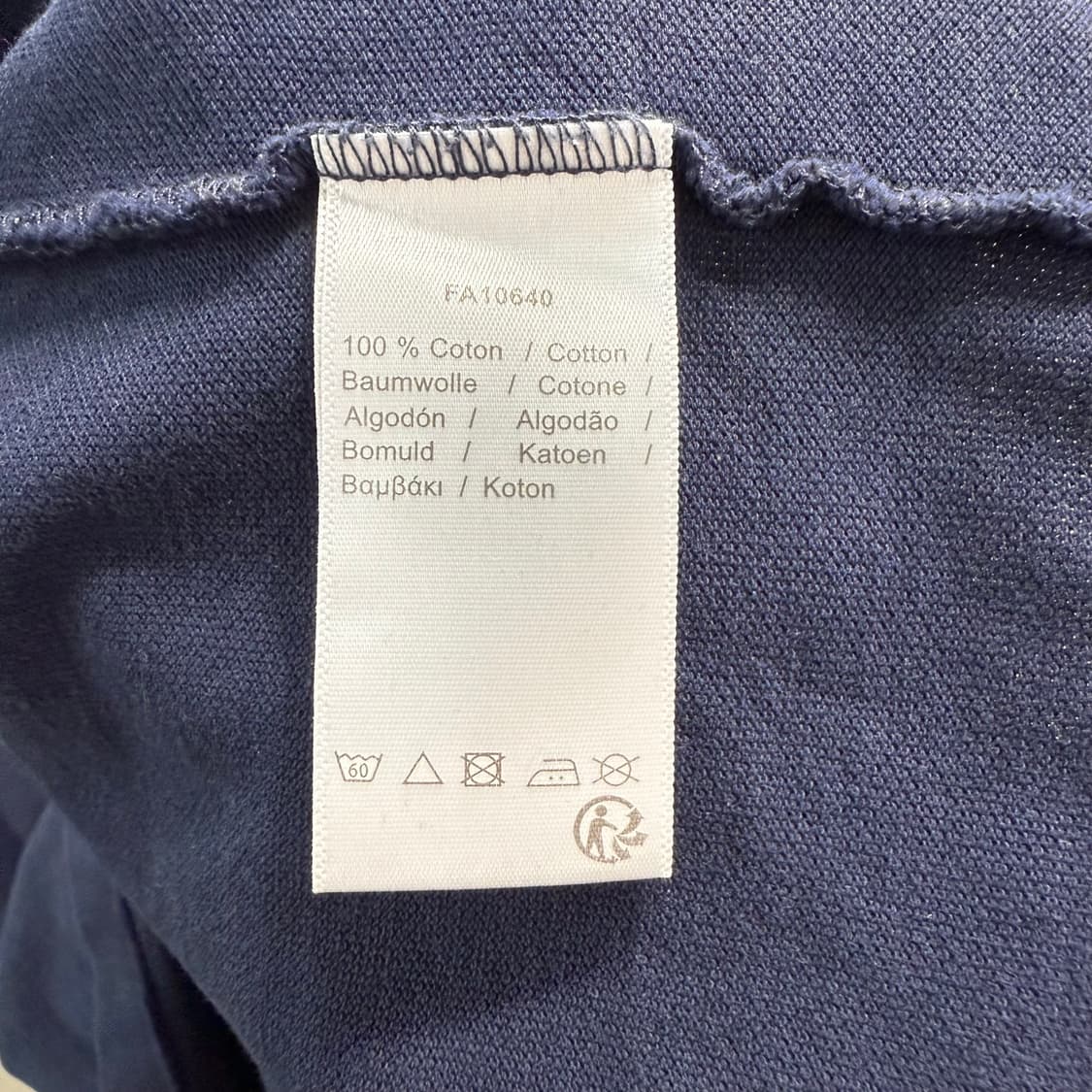 [L] 라코스테 네이비 카라티셔츠 상품이미지6