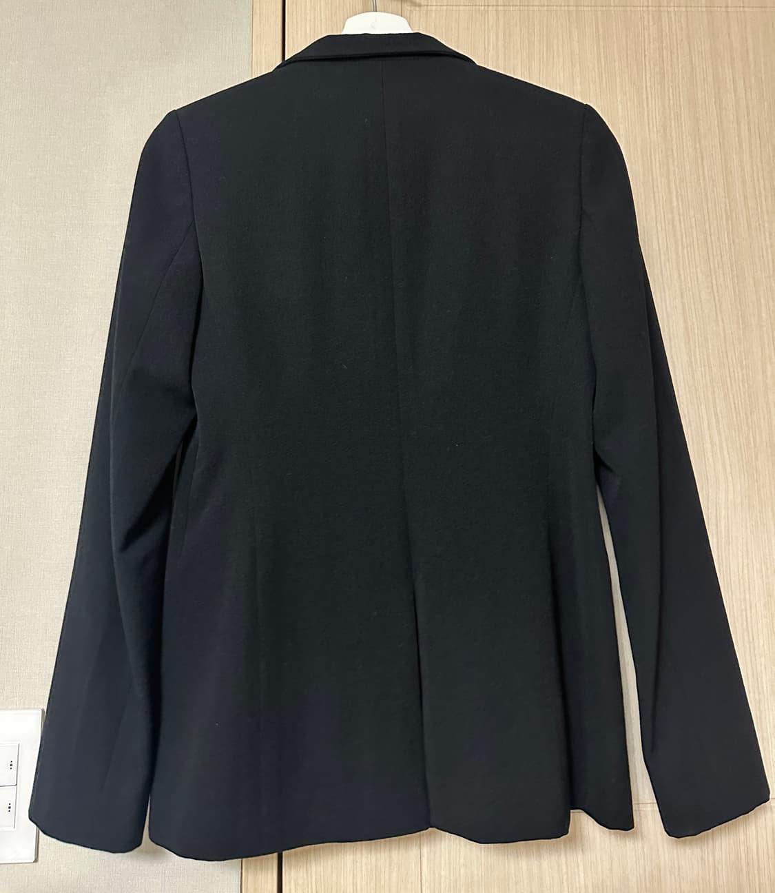 질샌더 버진 울 100% 자켓 블랙 34 상품이미지2