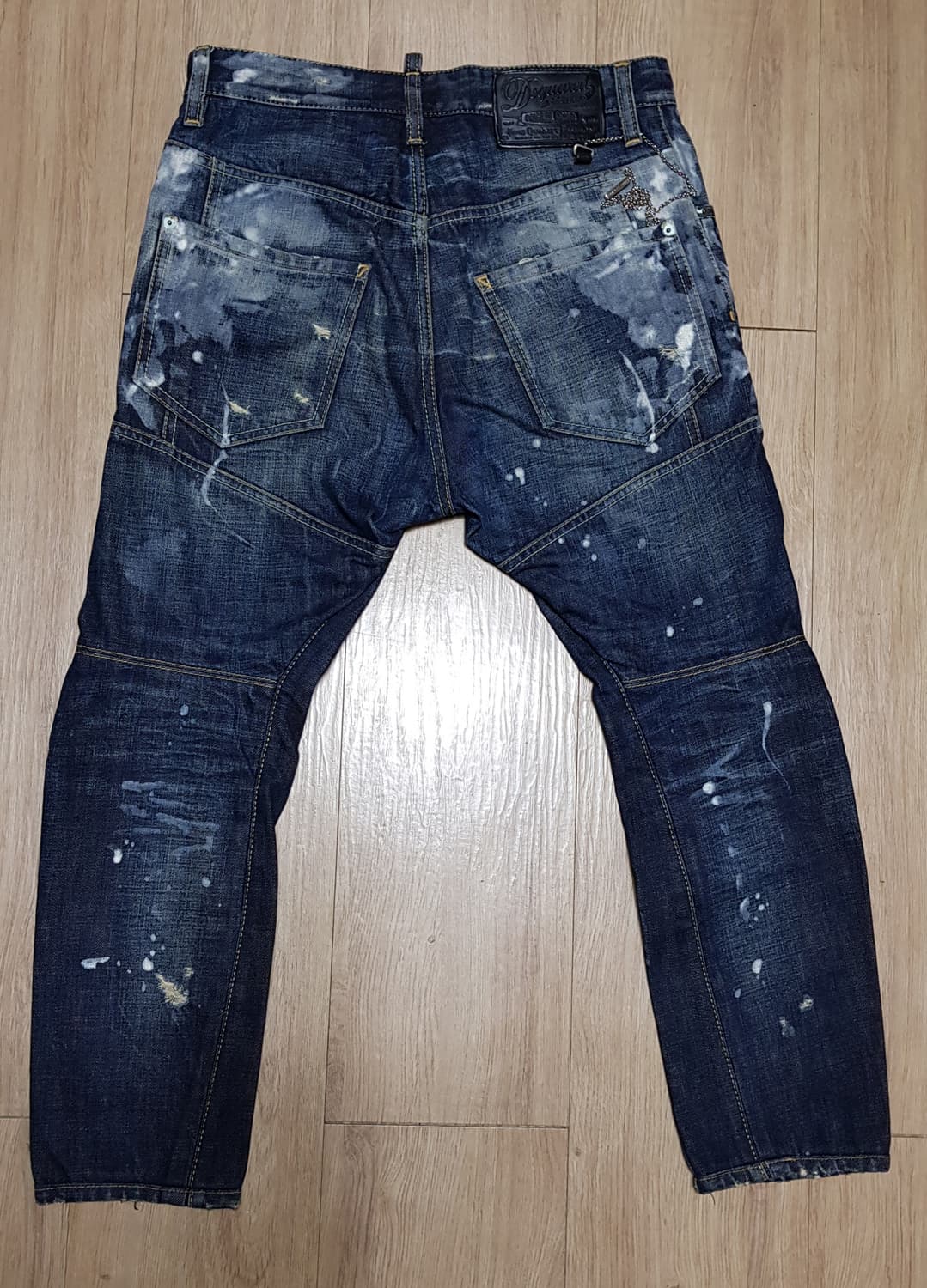 디스퀘어드 11ss 페인트 체인바이커 남, 녀 겸용 42 상품이미지2