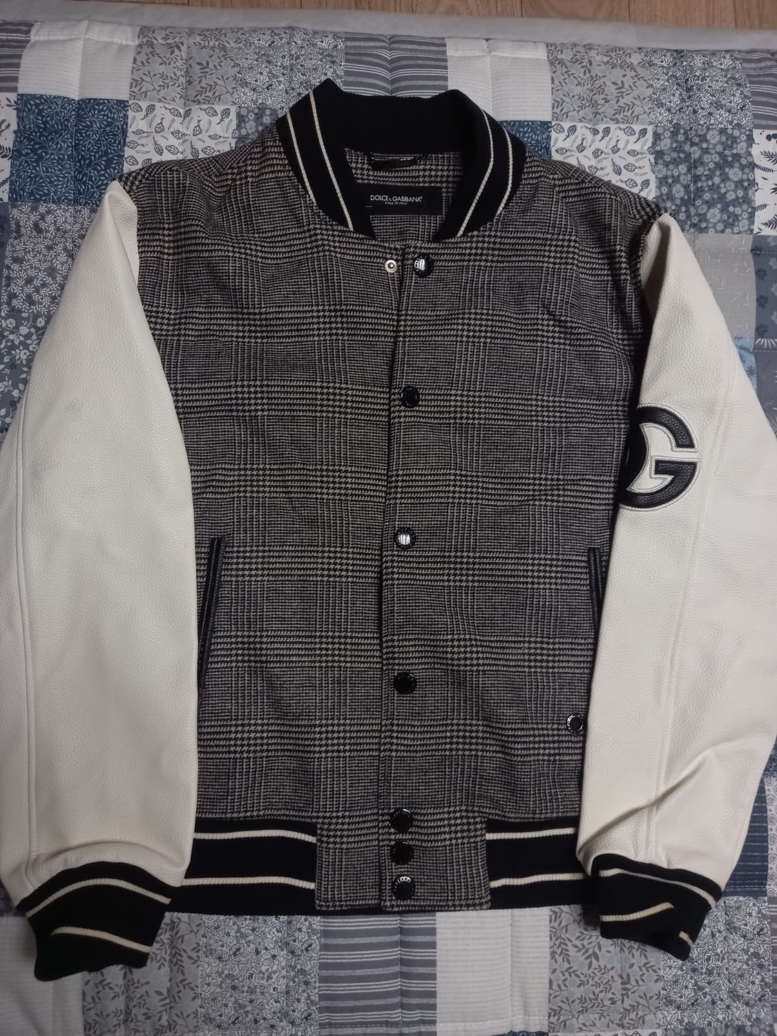 돌체앤가바나  울레더 야구  자켓   54(100~105) 상품이미지1