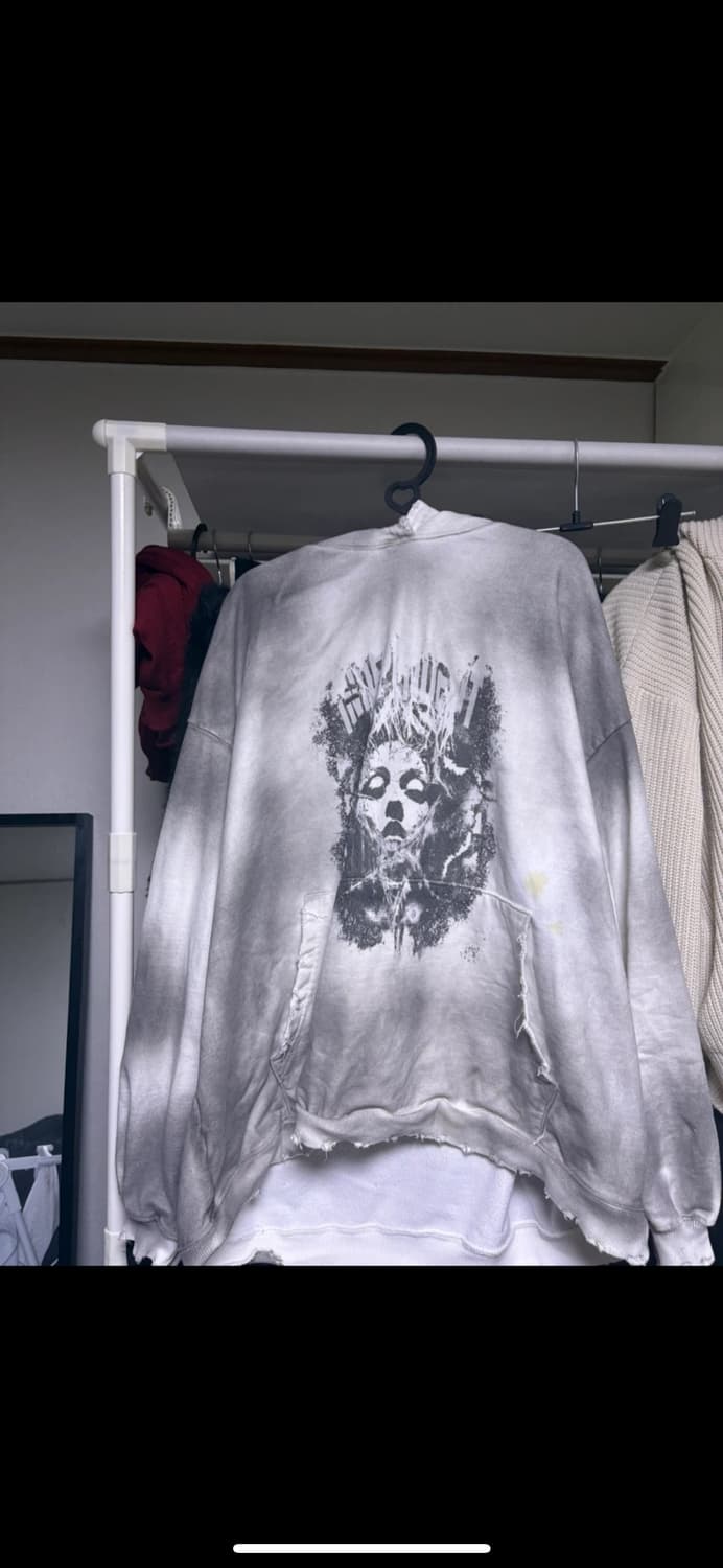 로어링라드 인디펜던트 워시드 후드 더티 화이트 상품이미지1