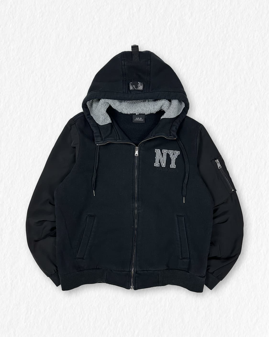 MLB 쉐르파 후드 점퍼 상품이미지1