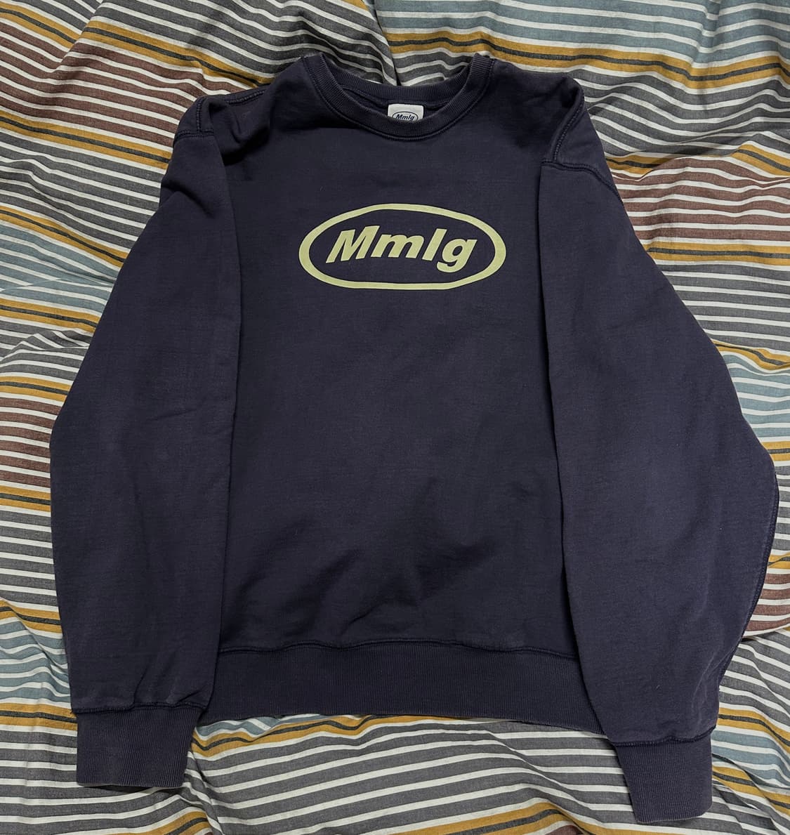 mmlg 맨투맨 네이비 상품이미지1