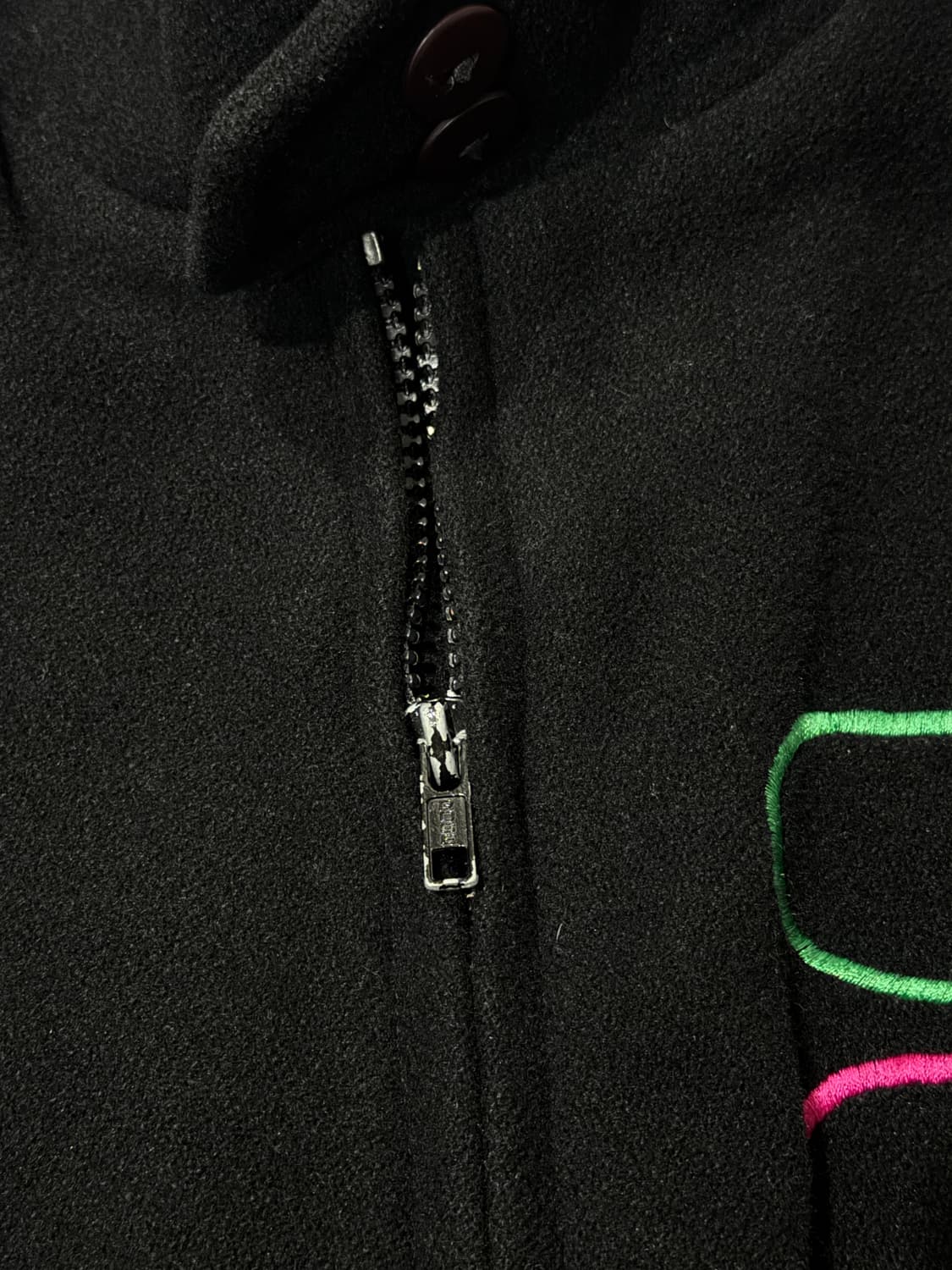 휠라 빈티지 올드스쿨 빅로고 울 자켓 상품이미지9