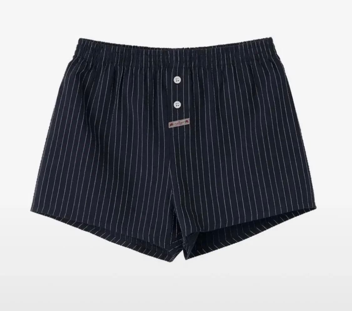 스컬프터 스트라이프 숏팬츠 상품이미지1