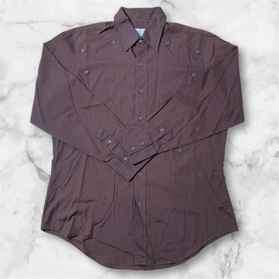 빈티지 - 버튼 디테일 셔츠 상품이미지1