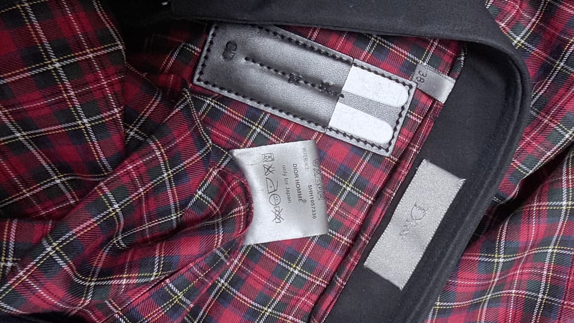 Dior Homme 05aw 독수리 새틴 셔츠 38 상품이미지4