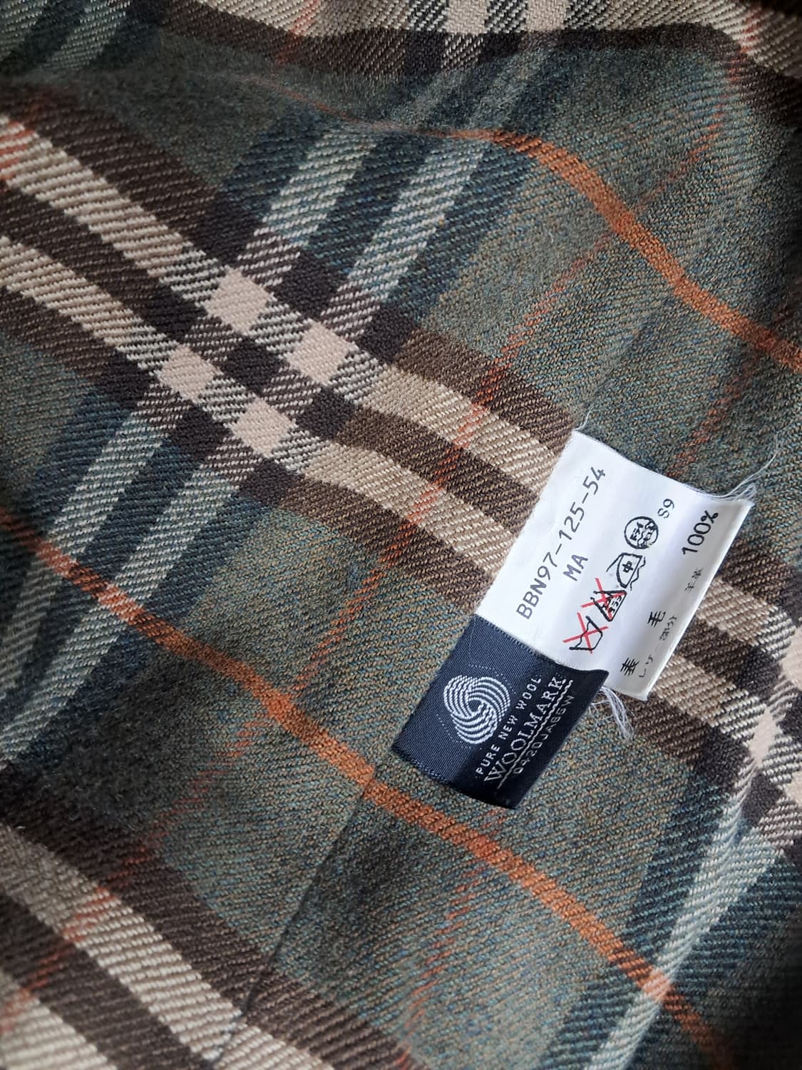 버버리 울브라운 가죽카라 코트 상품이미지7