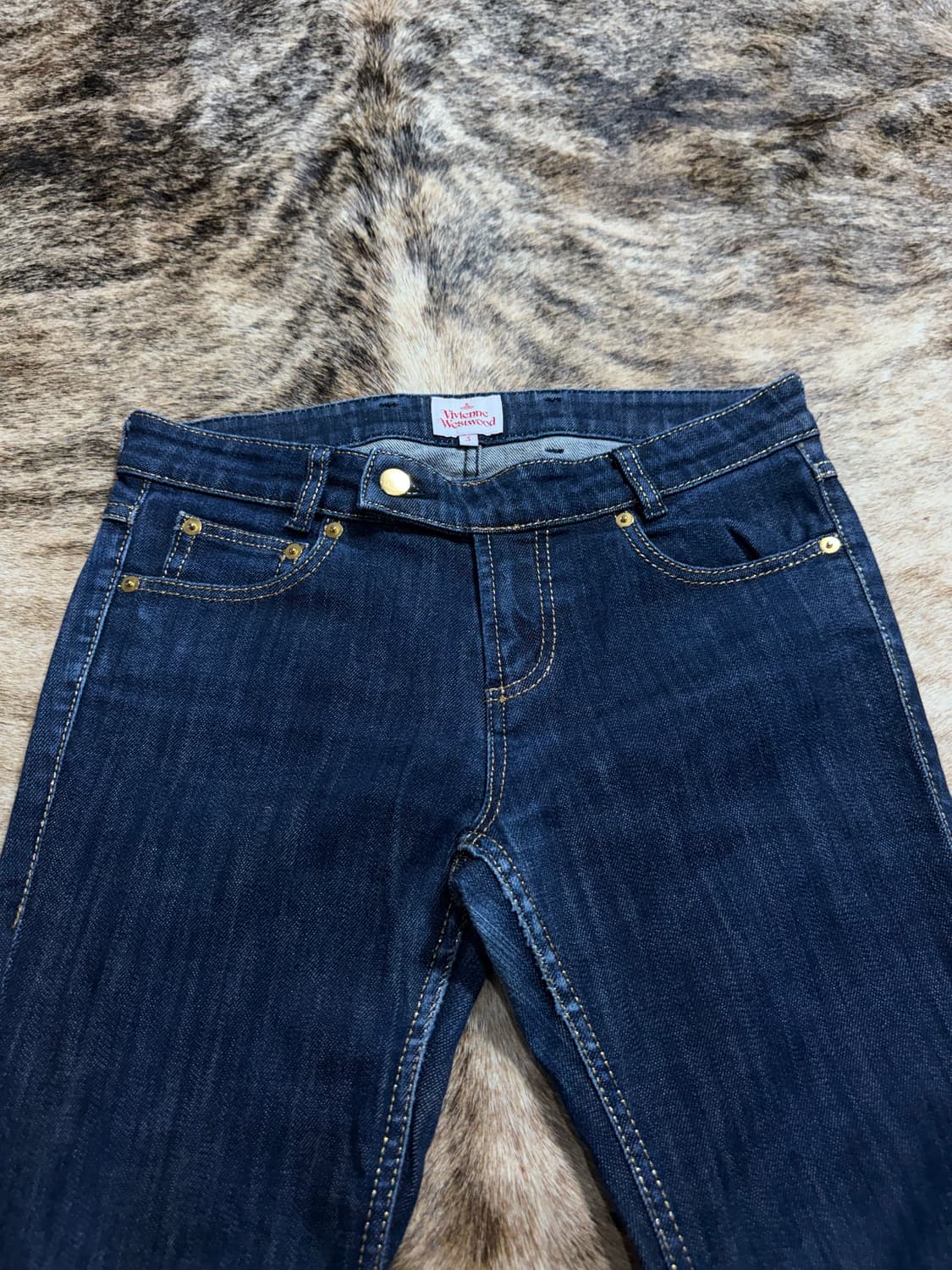 vivienne westwood low-rise denim pants 상품이미지5