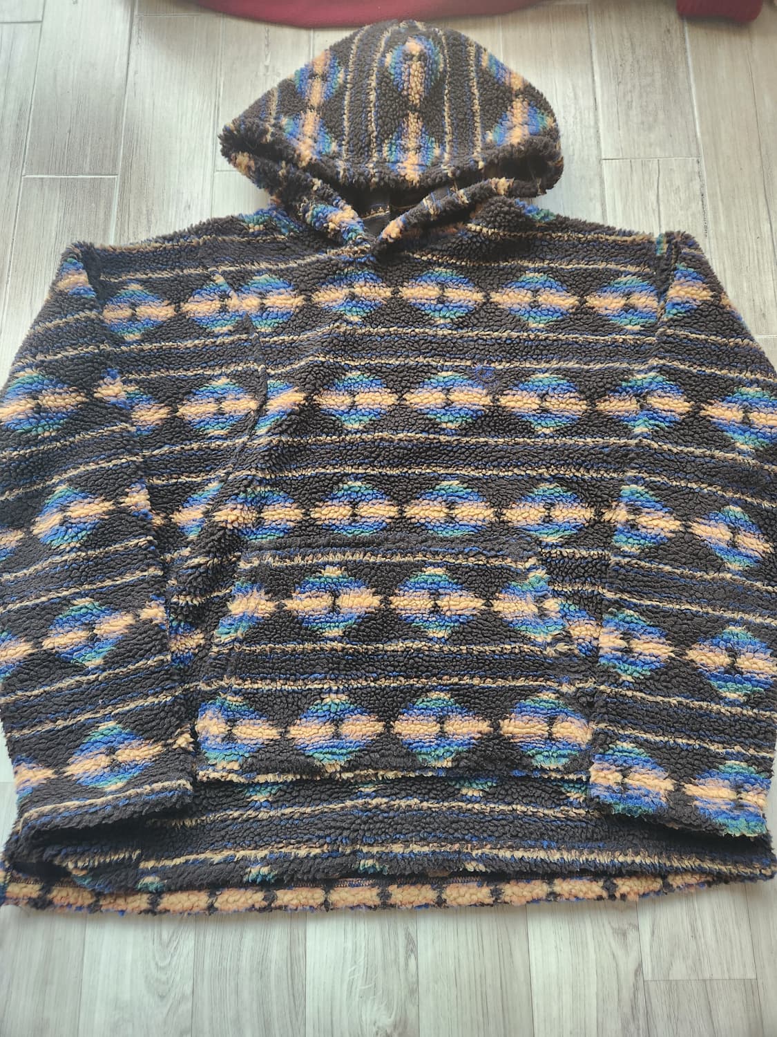 앤더슨벨 산티버 브러쉬 플리스 후디 XL 상품이미지2