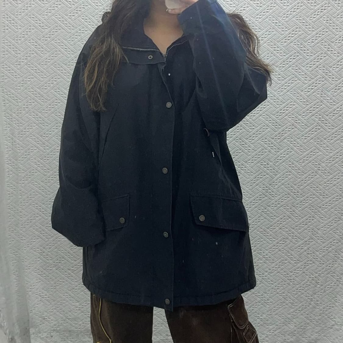 폴로 랄프로렌 오버핏 롱 바람막이 헌팅 자켓 105 C06177 상품이미지1