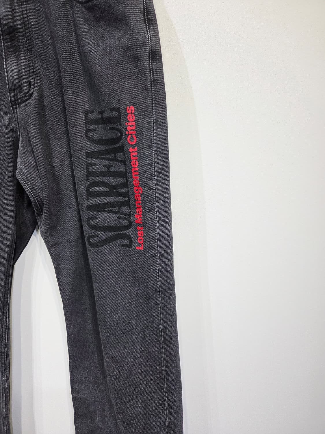 LMC X 스카페이스 흑청 와이드 데님 팬츠_호칭2 상품이미지4