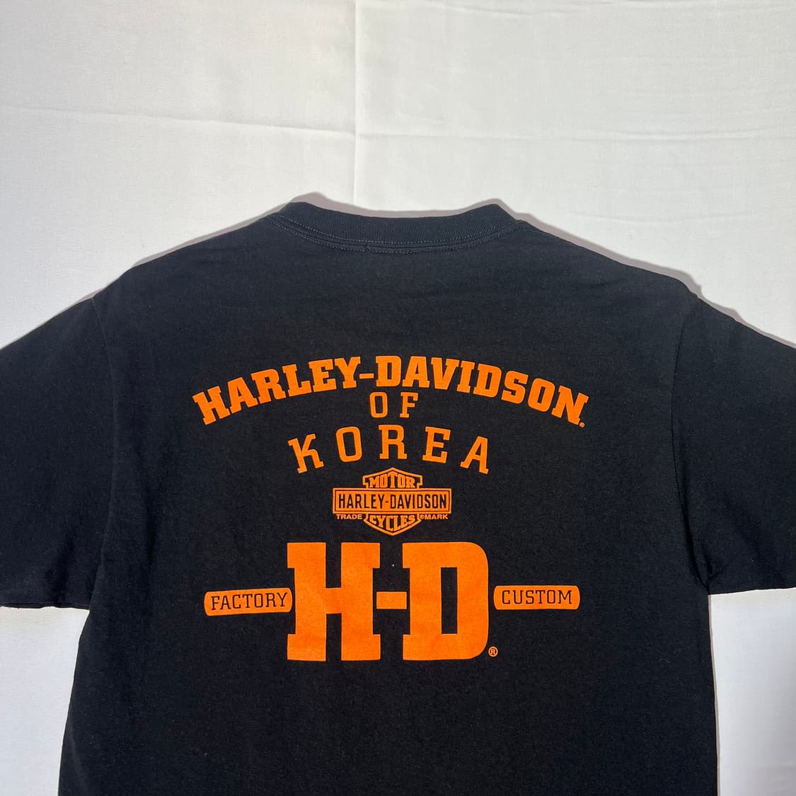 [M]할리 데이비슨 코리아 시그니처 빅로고 티셔츠 상품이미지7