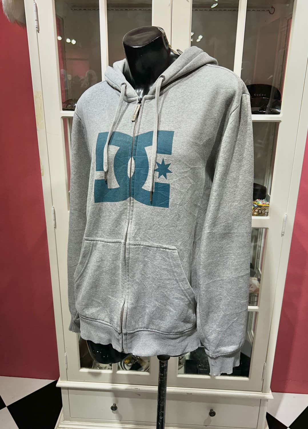 DC shoes hooded zip-up DC 슈즈 빅로고 후드집업 상품이미지1
