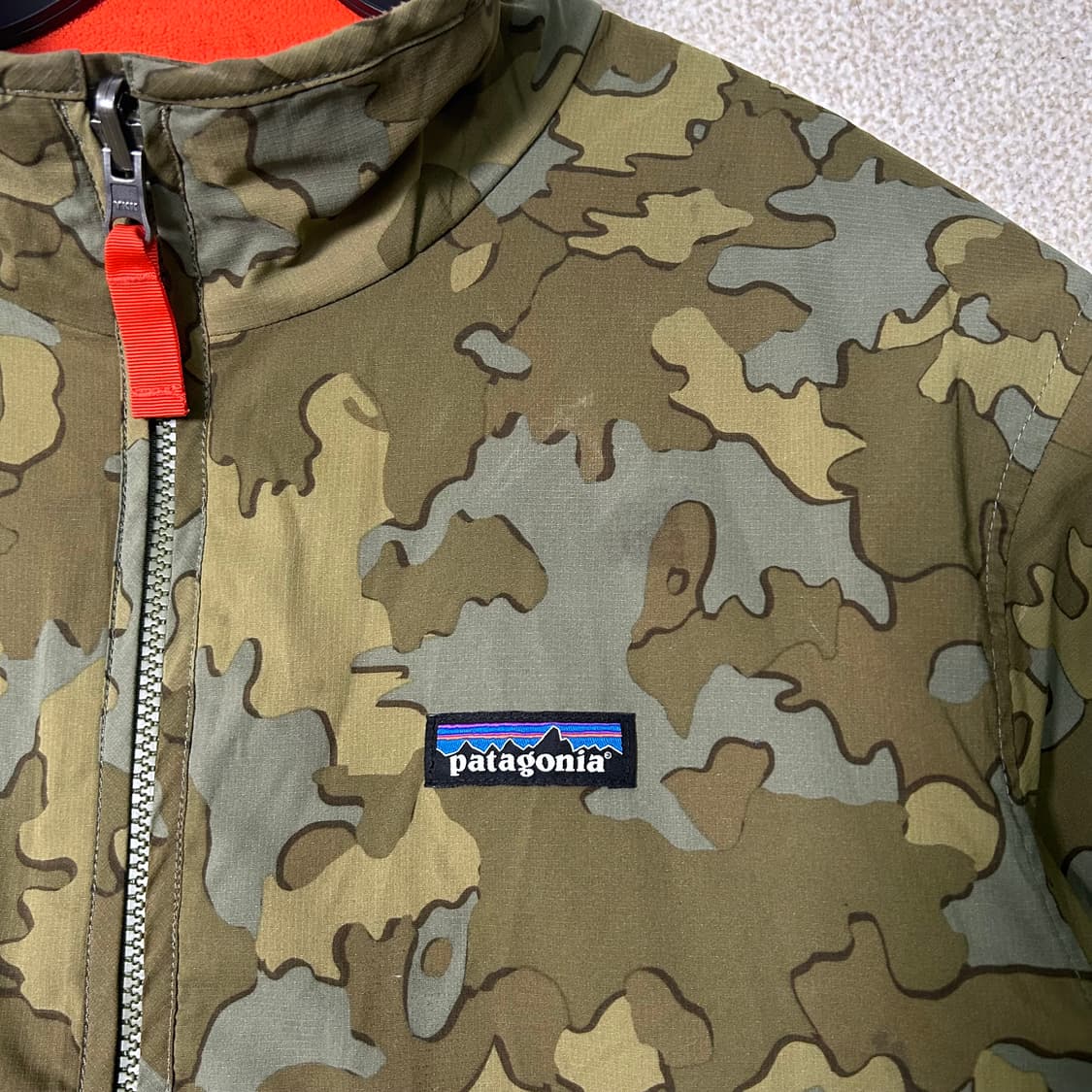  (M) 파타고니아 카모 리버시블 스냅티 플리스/2016 상품이미지4