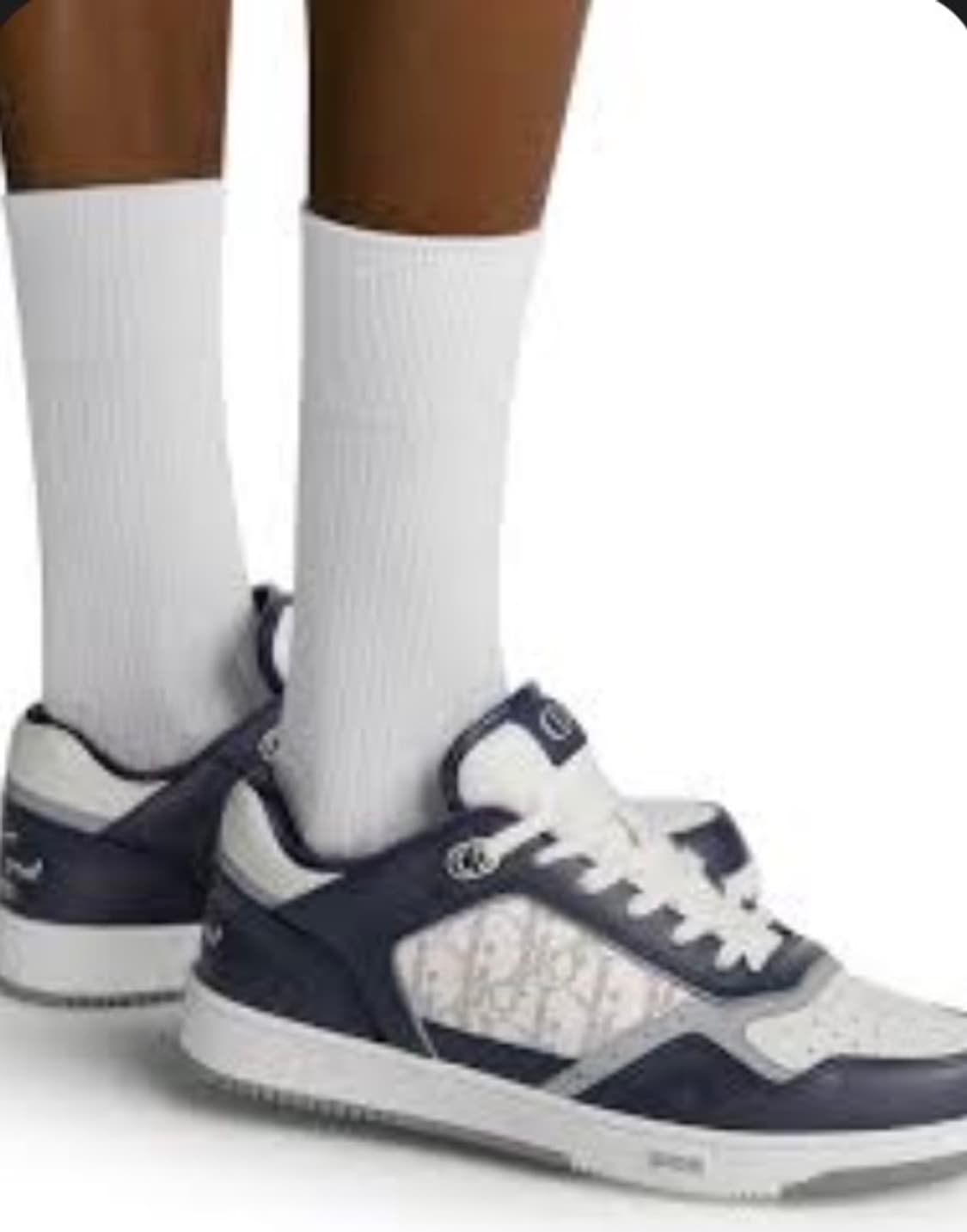 (A+/42) / 디올 갤럭시 B27 블랙 데님 스니커즈 상품이미지10