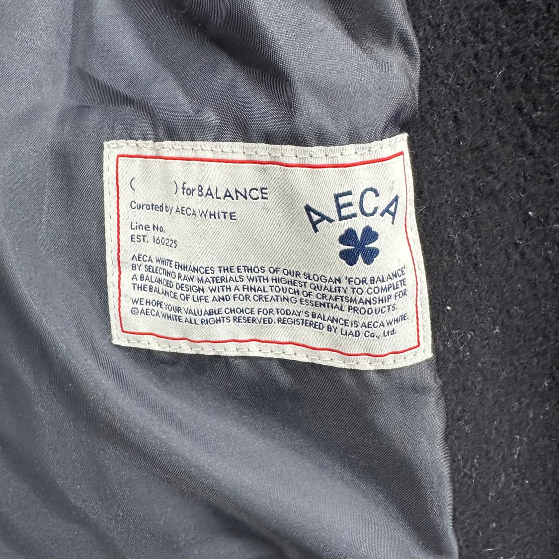 95 에이카화이트 남자 떡볶이 더플 코트 상품이미지5