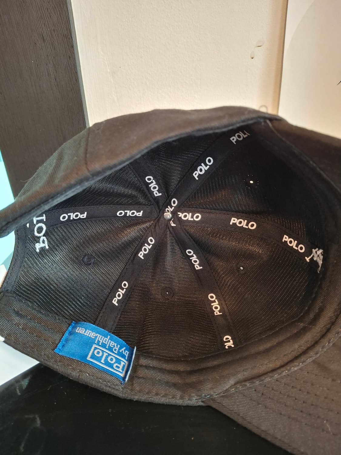 (마지막특가) 폴로 볼캡 블랙 새상품 상품이미지3