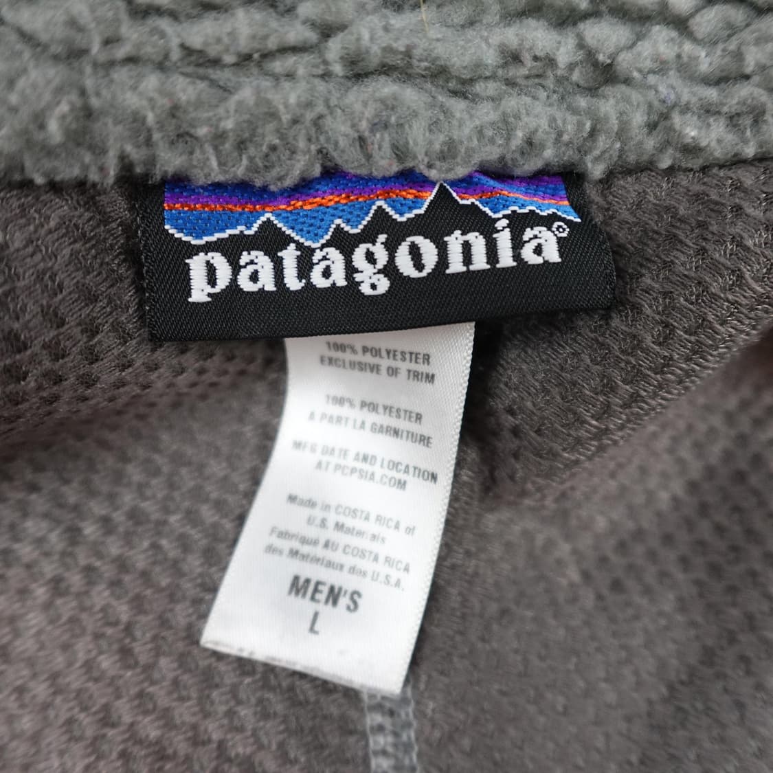 파타고니아 클래식 레트로-X 플리스 자켓 라이트 그레이 상품이미지6