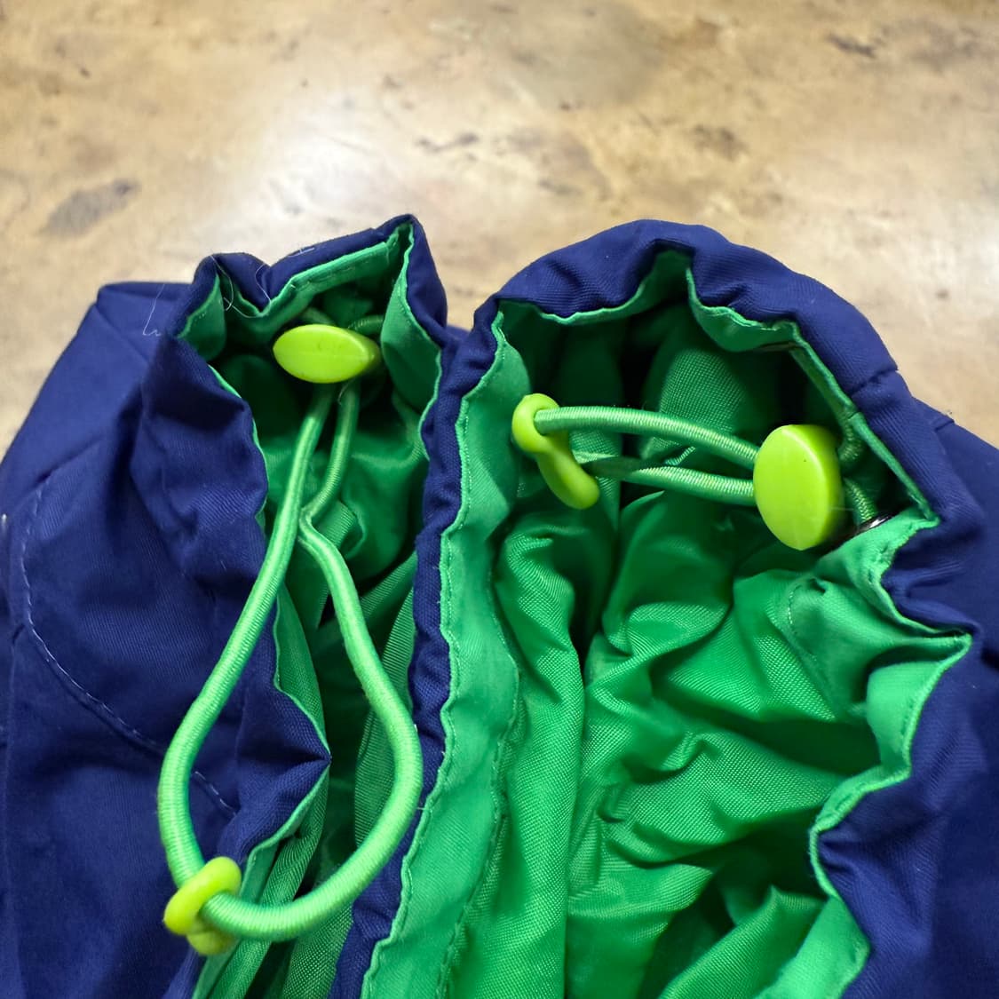 [정품/90] 노스페이스 네이비 그린 바람막이 후드 자켓 b19 상품이미지7