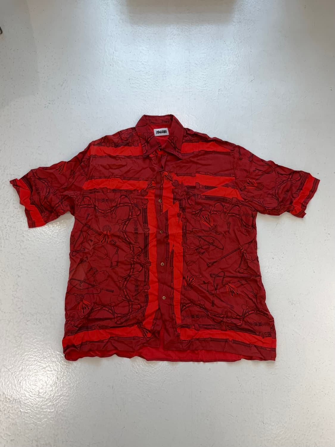 Magliano red cross short sleeve shirt 상품이미지1