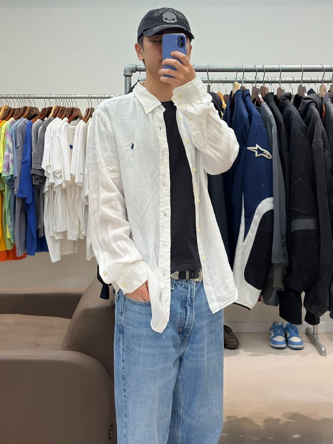 폴로 랄프로렌 린넨 셔츠 상품이미지9
