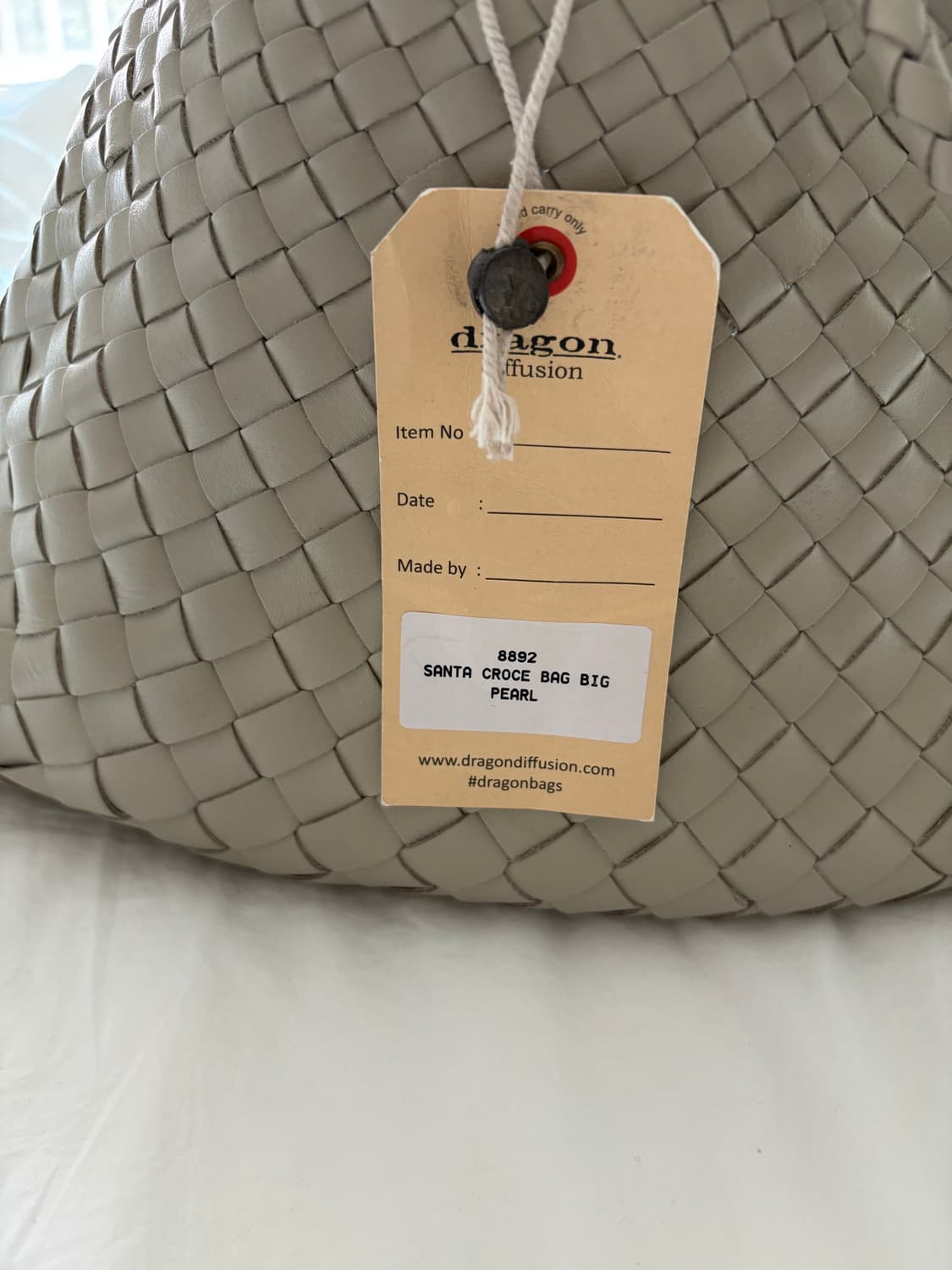 드래곤 디퓨전 산타 크로체 빅 토트백 펄 상품이미지4